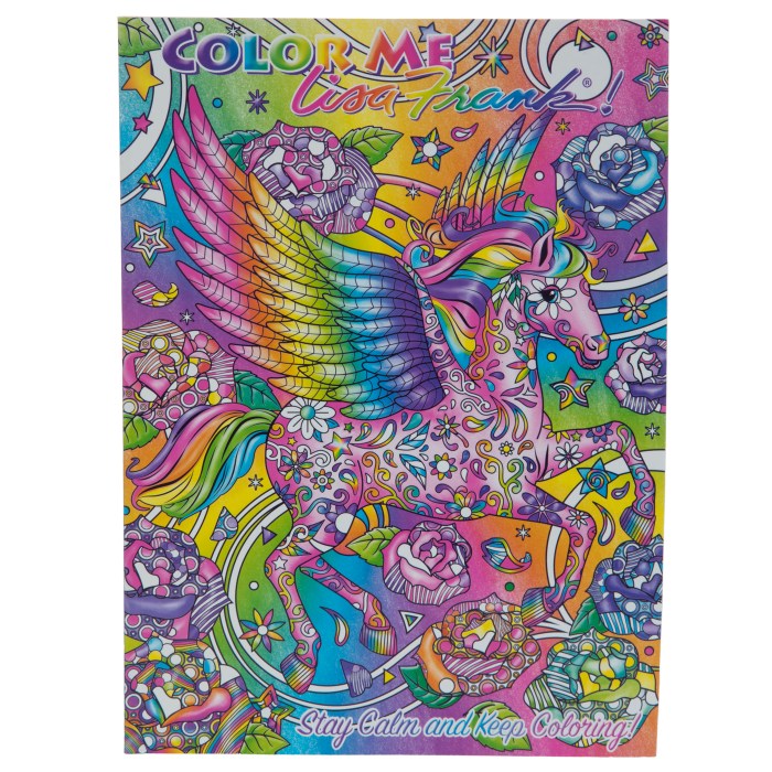 Color me lisa frank coloring book