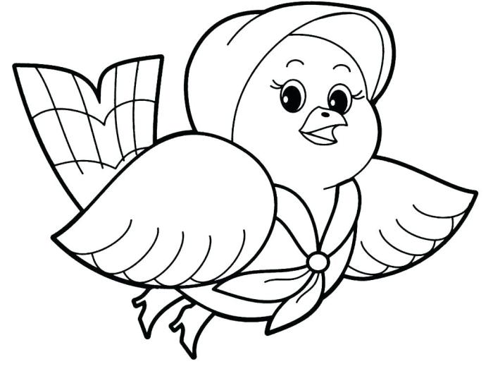 Coloring pages for 4k kids animals