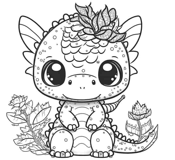 Cute animals for coloring pages