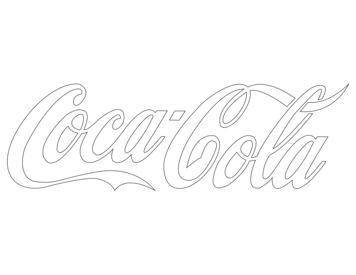 Coca cola coloring book