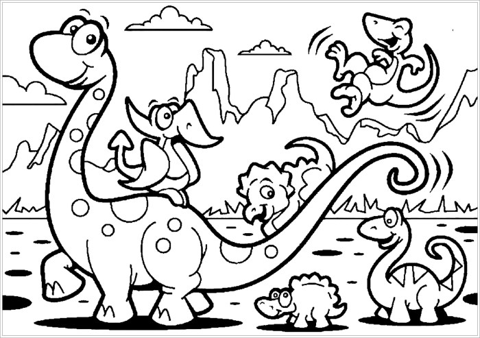 Full size coloring pages of animals