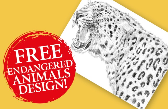 Endangered animal coloring pages