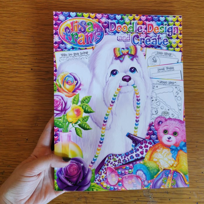 Color me lisa frank coloring book