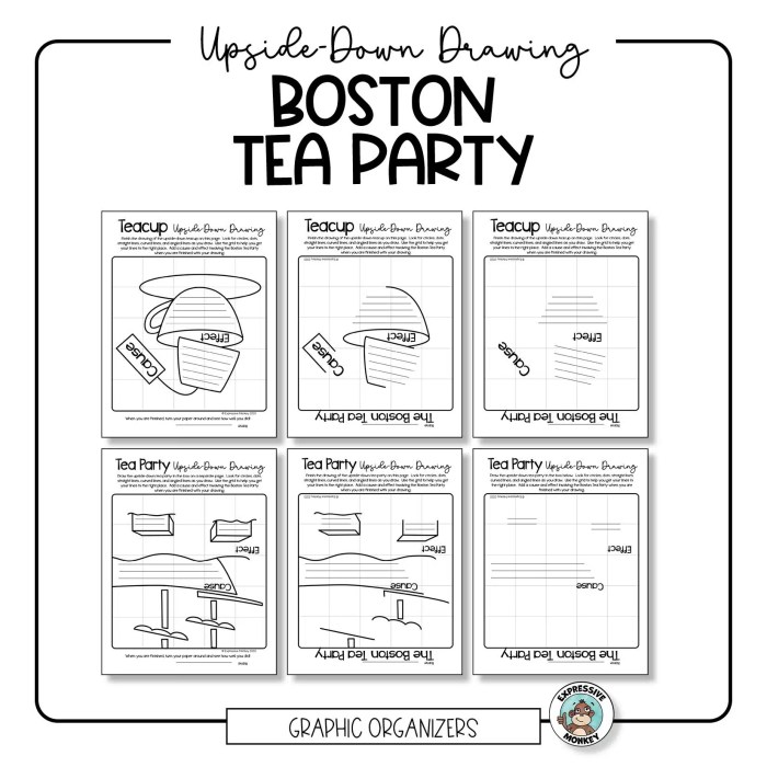 Boston tea party coloring book