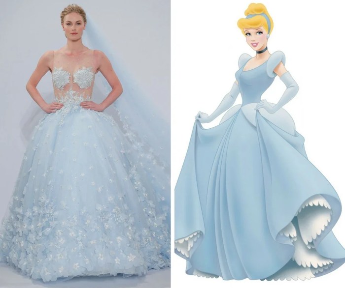 Cinderella disney princess wedding dress