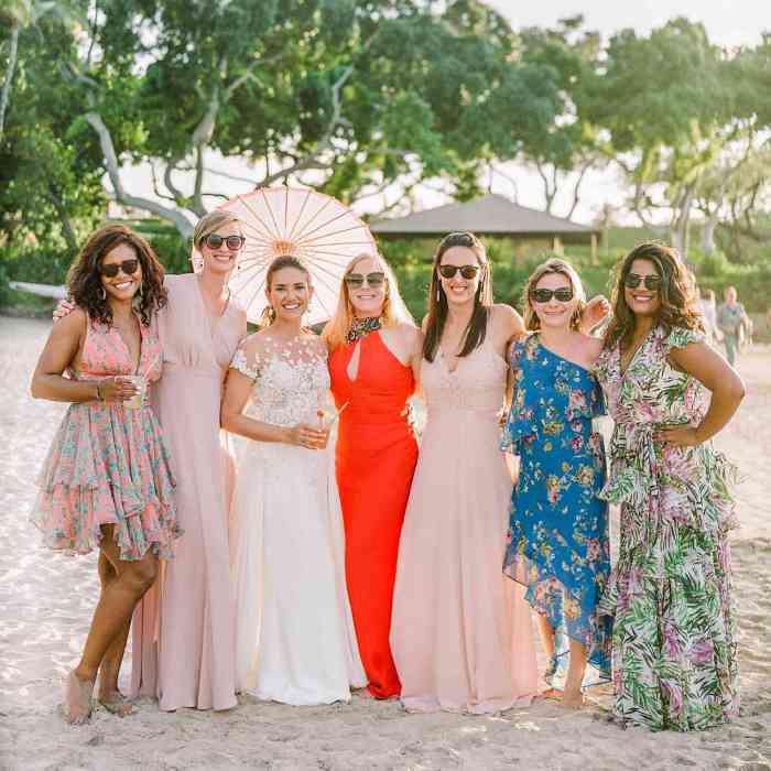 Casual beach wedding guest dresses