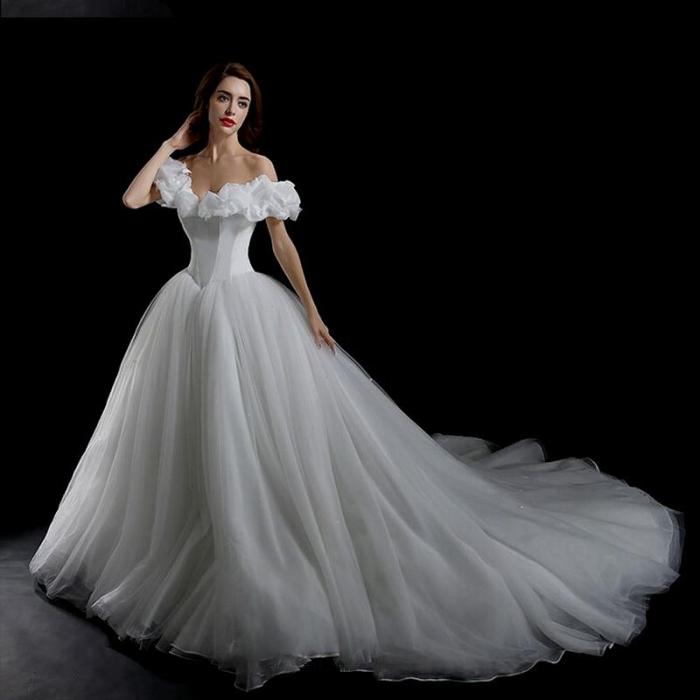 Cinderella inspired wedding dress