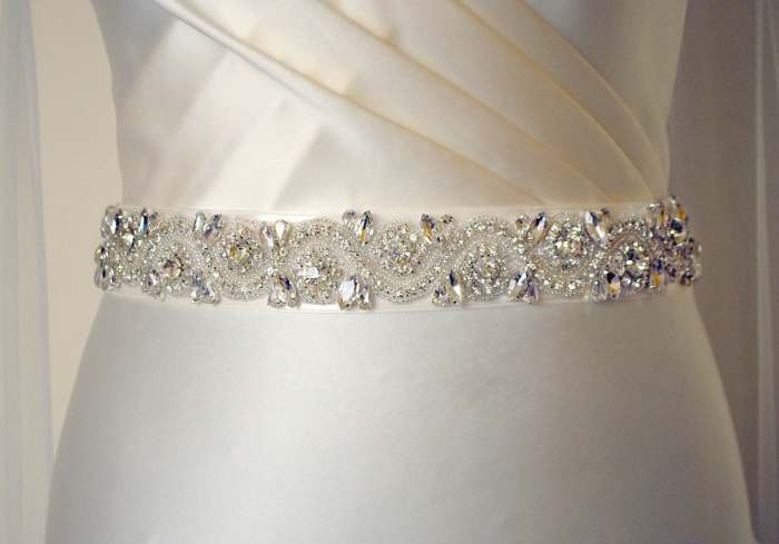 Belt for wedding dress