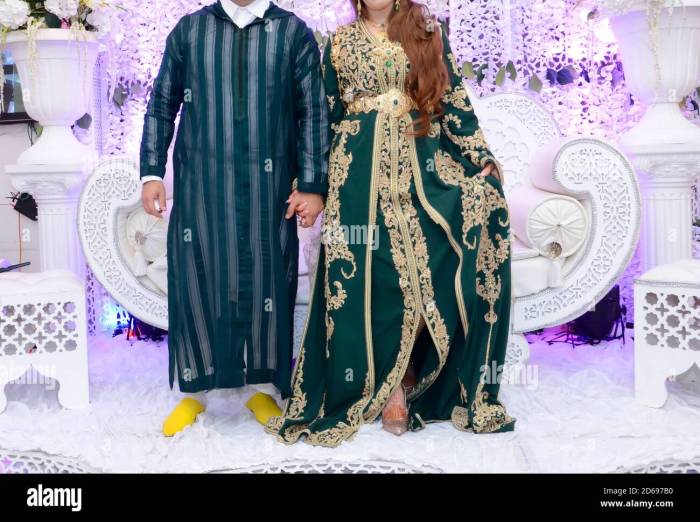 Arab traditional wedding dress