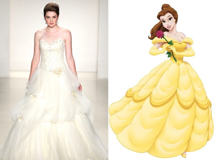 Cinderella disney princess wedding dress