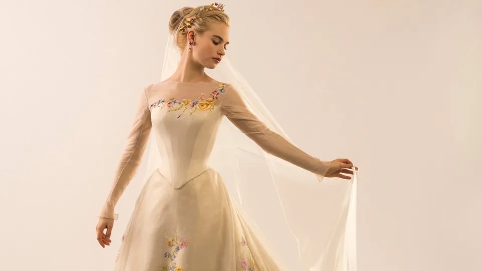 Cinderella's wedding dress