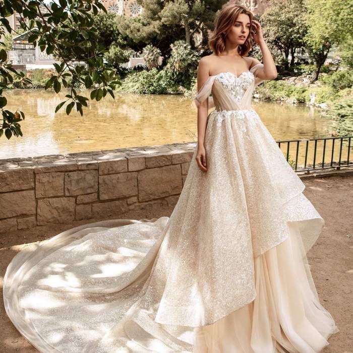 Beautiful elegant wedding dresses